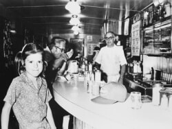 Red Arrow Diner history. Historical pictures of Red Arrow Diner. Levi Letendre former owner of Red Arrow Diner.