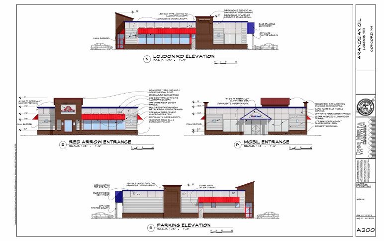 Red Arrow Diner Concord Plans