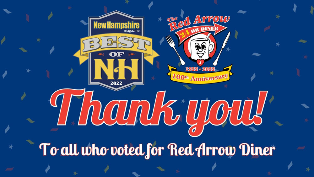 Red Arrow Diner Takes Home Six Best of NH 2022 Awards