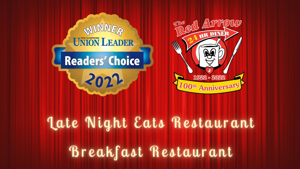Red Arrow Diner Wins Two New Hampshire Union Leader Readers’ Choice Awards