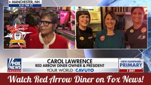 Red Arrow Diner Co-Owners Carol Lawrence and Amanda Wihby Interviewed on Fox News Your World Cavuto with Neil Cavuto and Fox News correspondent Mark Meredith.