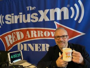 Sirius XM live broadcast from Red Arrow Diner in NH during 2020 presidential primaries.