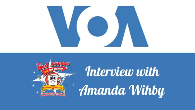 Voice of America Spanish Services interview with Red Arrow Diner Co-Owner and Chief Operating Officer Amanda Wihby.